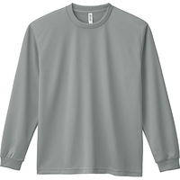 グレー 長袖Tシャツ一覧 | オリジナル 長袖Tシャツのプリント 作成